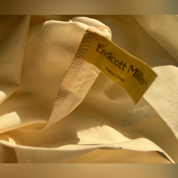 NWT 300 TC 100% cotton KING Sheet Set Cream 4 Pc Fitted  sheet + 3 pillow cases - Picture 6 of 6